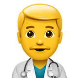 healthcare man emoji